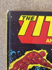 The Titans Annual UK 1978 VGC Reprints Fantastic Four Annual #6 Unclipped No Pen