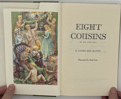 Lot of 3 Vintage Books by Louisa May Alcott, 1955 HC Nelson Doubleday, B153