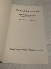 TALES OF THE RATIONAL Skeptical Essays Nature Science FREETHOUGHT Pigliucci