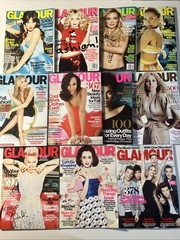 Glamour Magazine 2013 Feb-December Near Complete Year 11 Of 12 Issues Lady Gaga
