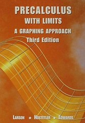 Precalculus with Limits: A Graphing Approach – Hardcover By Larson, Ron – GOOD