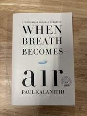 Paul Kalanithi When Breath Becomes Air BRAND NEW Paperback Signed By Andy Ward