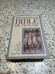 Eerdmans’ Bible Dictionary Hardcover