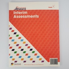 Benchmark Advance Interim Assessments Grade K Paperback