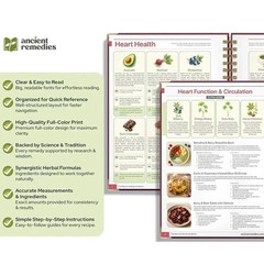 The Natural Healing Handbook Spiral Bound Guide For Herbal Remedies And NaturalT