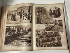 1922 New York Times Co. Pictorial Portfolio of the World Hardcover Book