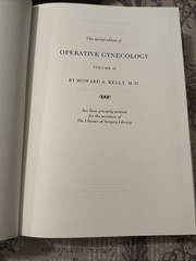 2 Leather Medical Books Surgery Gynecology Vol II #1128 Gryphon Editions