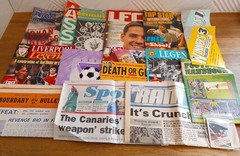 MAGAZINES – X15 Football Mixed Bundle Soccer Sports Magazines Collection