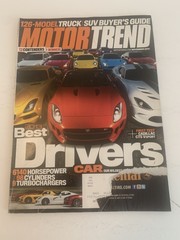 MotorTrend Magazine November 2013 Ripped Cover 156 Pages Truck SUV Vision Board