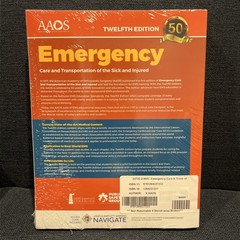 BK: Emergency Care And Transportation Of The Sick And Injured 12th Edition AAOS