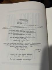 Tom Clancy Hardcover Book Lot 5 Jack Ryan 4 First Edition First Printings
