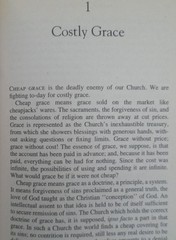 Cost of Discipleship by Dietrich Bonhoeffer (1995, Trade Paperback)