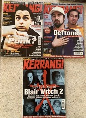 Job Lot 46 x Kerrang Metal/Rock Magazine Issues 2000 Manson Metallica Maiden