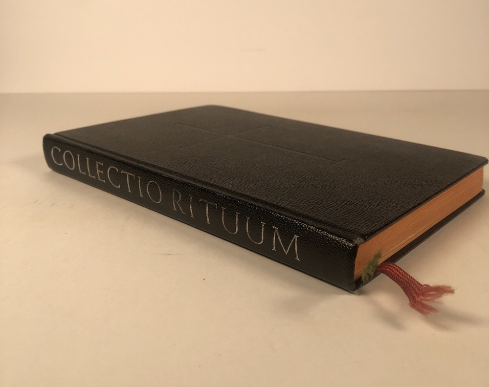 Collectio Rituum – 1964 Benziger Brothers – Priest Ritual – Latin & English