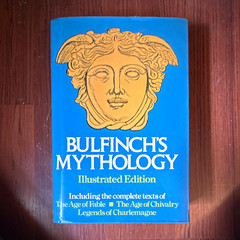 Thomas Bulfinch Bulfinch’s Mythology Illustrated Edition HC DJ Avenel 1979