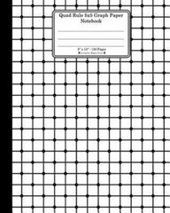 Quad Rule 5×5 Graph Paper Not. 8 X 10. 120 Pages. Geometric Shapes Cover: Whi…