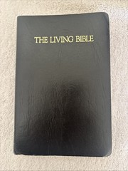 The Living Bible Red Letter Edition Paraphrased Tyndale 1971