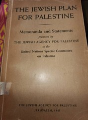 Jewish Plan for Palestine Memoranda Statements presented Jewish agency 1947 UN