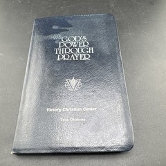 God’s Power Through Prayer by Junior Rogers (Genuine Bonded Leather Cover)