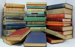 Lot of 100 Vintage Old Rare Antique Hardcover Books – Mixed Color – Random