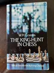 KING-HUNT IN CHESS By W.H.Cozens Vintage