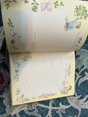 Vintage 1970’s Or Earlier- Baby Story Book UNUSED – Padded Fabric Cover L@@K!