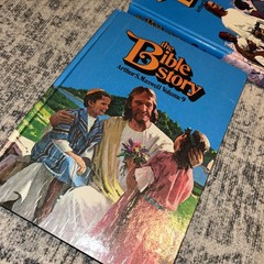 The Bible Story by Arthur S Maxwell Volume 1-10 Complete Set Hardcover 1975