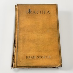 Bram Stoker’s DRACULA – 1897 Grosset & Dunlap Orange Cloth RARE
