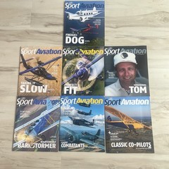 SPORT AVIATION Magazine Lot Of 7 2022 Airplane Aircraft May To Sept Nov Dec