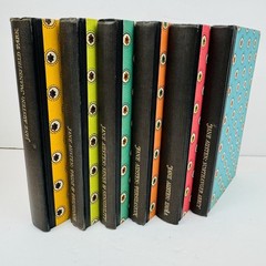 VTG Jane Austen Hardcover Book Set Pantheon Pride Prejudice Emma 6 Vol 1950s