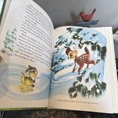 Bambi Hardcover Disney Staff, Walt Disney’s A Golden Book 29th ed 1978