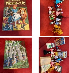 31Wizard of Oz/Judy Garland/JFK Jr, 6 Vinyls,TV Guides/Life, Dolls, VHS/DVD