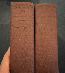 Hugo Les Miserables Antique HC 2 Vol Set A.L. Burt Wilbour Complete