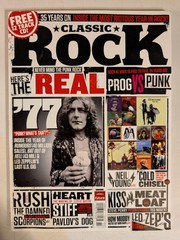 CLASSIC ROCK Music Magazine Summer 2012 Prog vs. Punk