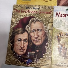 Who Was What Is Where Is Book Lot of 15 Michael Jordan Walt Disney Salem Witch