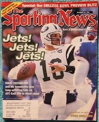 Jets! Jets! Jets! Vinnie Testaverde 1998 Sporting News Complete Issue 94 Pages