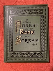 1886 Forest Rock and Stream H.B. Nims Victorian Gift Book Complete Near Fine