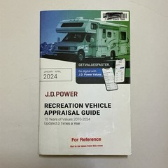 J.D. Power Recreation Vehicle Appraisal Guide Jan-Apr 2024 Paperback 2024
