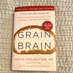 Grain Brain Revised & Updated by David Perlmutter MD Paperback Nutrition