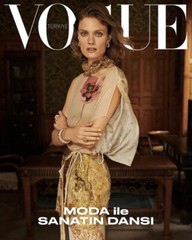 Vogue Turkey December – Jan 2024 Constance Jablonski + Vogue Beauty Cemre Baysel