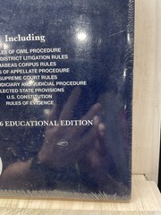 Federal Rules of Civil Procedure, Educational Edition 2025-2026 Paperback
