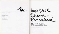 THE IMPOSSIBLE DREAM REMEMBERED By Ken Coleman *Excellent Condition*