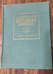 Lincoln’s Gettysburg Address James Daugherty 2nd Ed HC 1947 Illus Whitman