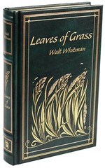 LEAVES OF GRASS Walt Whitman Leather Bound Hardcover Collectible Classics *NEW*