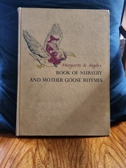 Marguerite de Angeli Hardcover Illustrated Mother Goose Nursery Rhymes Book