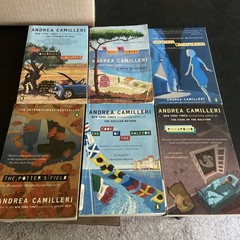 Andrea Camilleri Inspector Montalbano Lot Of 6 PBS Good-Good+ Condition