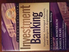 Investment Banking: – Hardcover, by Rosenbaum Joshua; Pearl – Very Good b