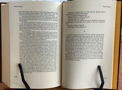 1993 SIGNED & Limited The Throat by Peter Straub in Slipcase Borderlands Press