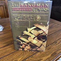 The Sandman Companion First Edition HCDJ Hy Bender Mylar Cover Like New Gaiman