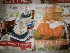 Lot of Longaberger Campaign Guides/Booklets/Flyers From 2014